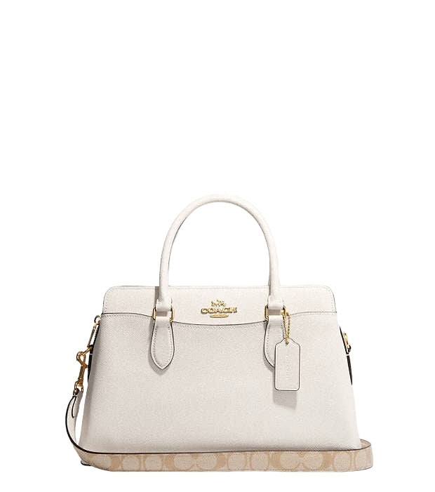 Bolso de mano Darcie con detalle de lona exclusivo
