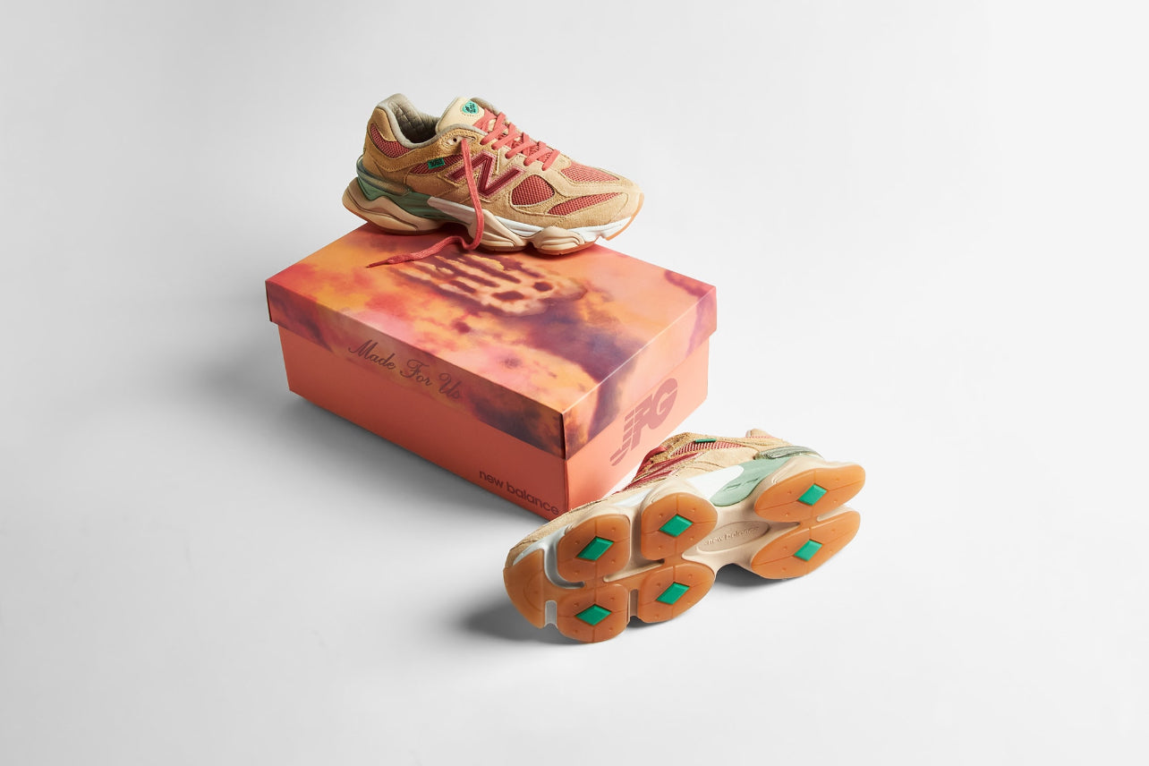 Joe Freshgoods × New Balance 9060 Voces internas "Penny Cookie Pink"