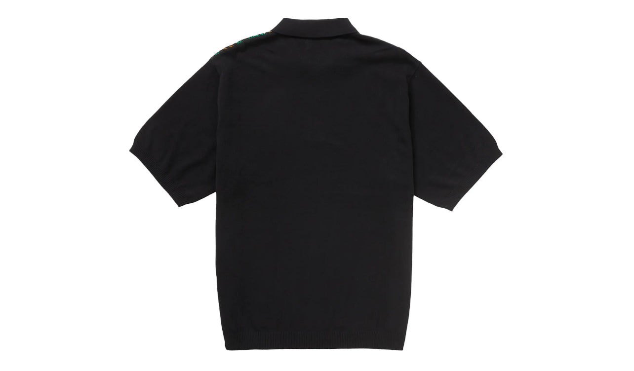 Supreme Plaid Knit S/S Polo