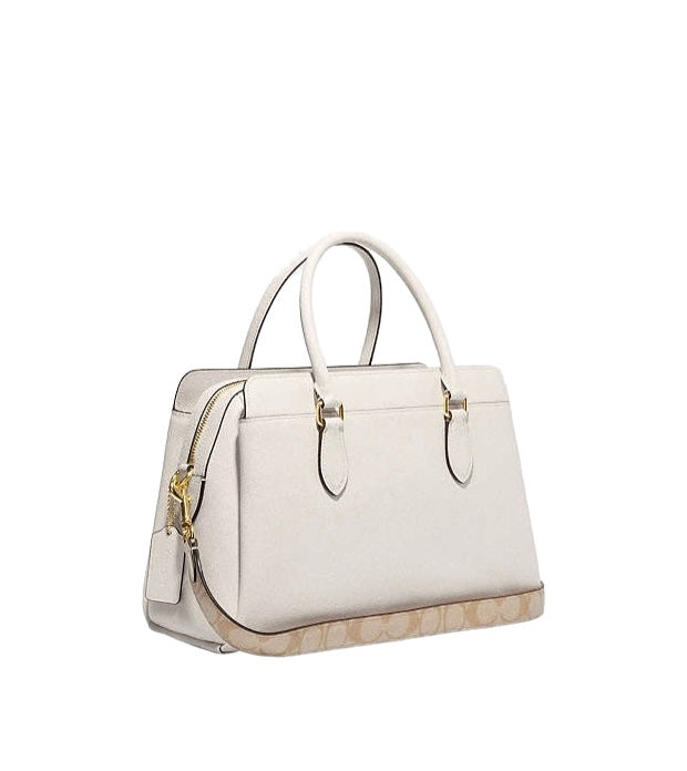 Bolso de mano Darcie con detalle de lona exclusivo