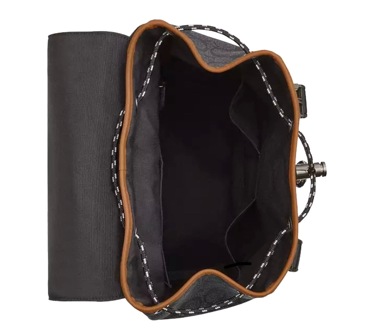 Mochila Coach Track en lona distintiva con bloques de color
