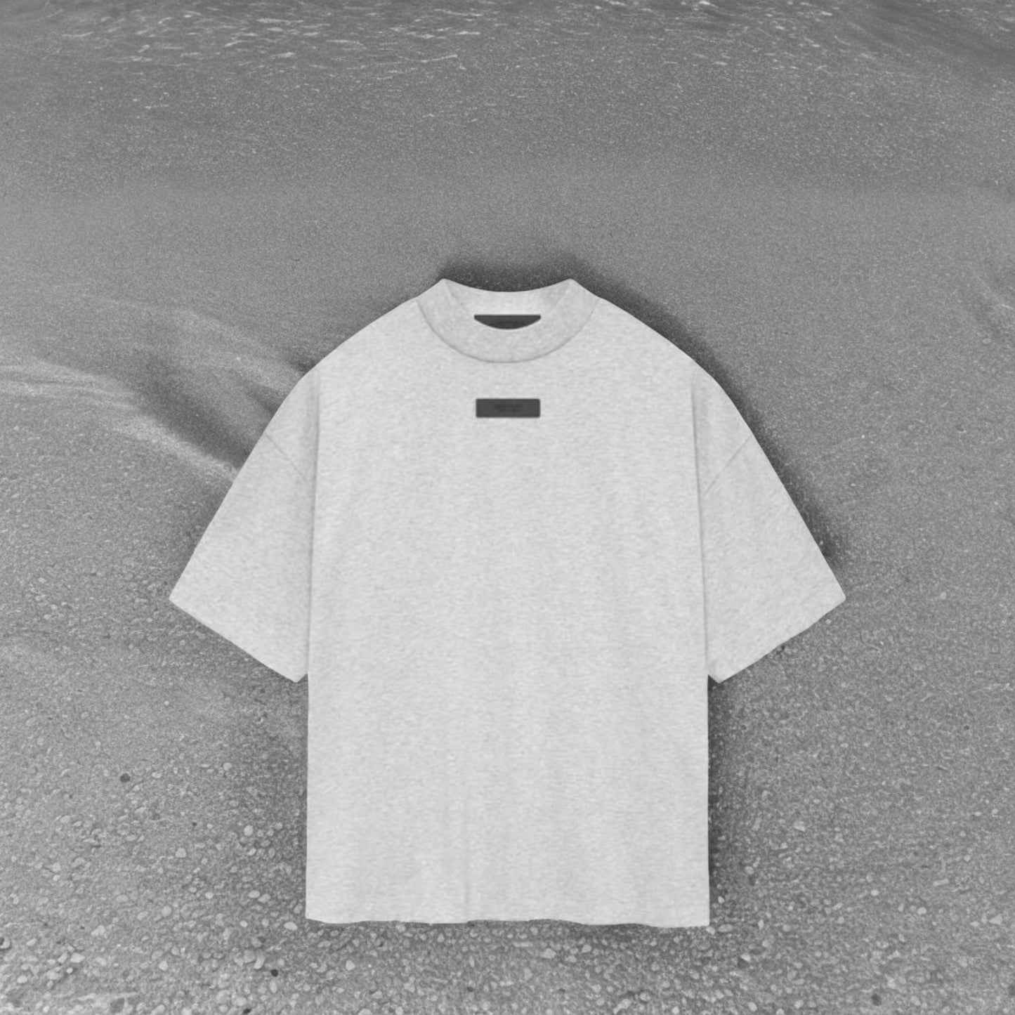 Camiseta Essentials con cuello redondo y corte extragrande