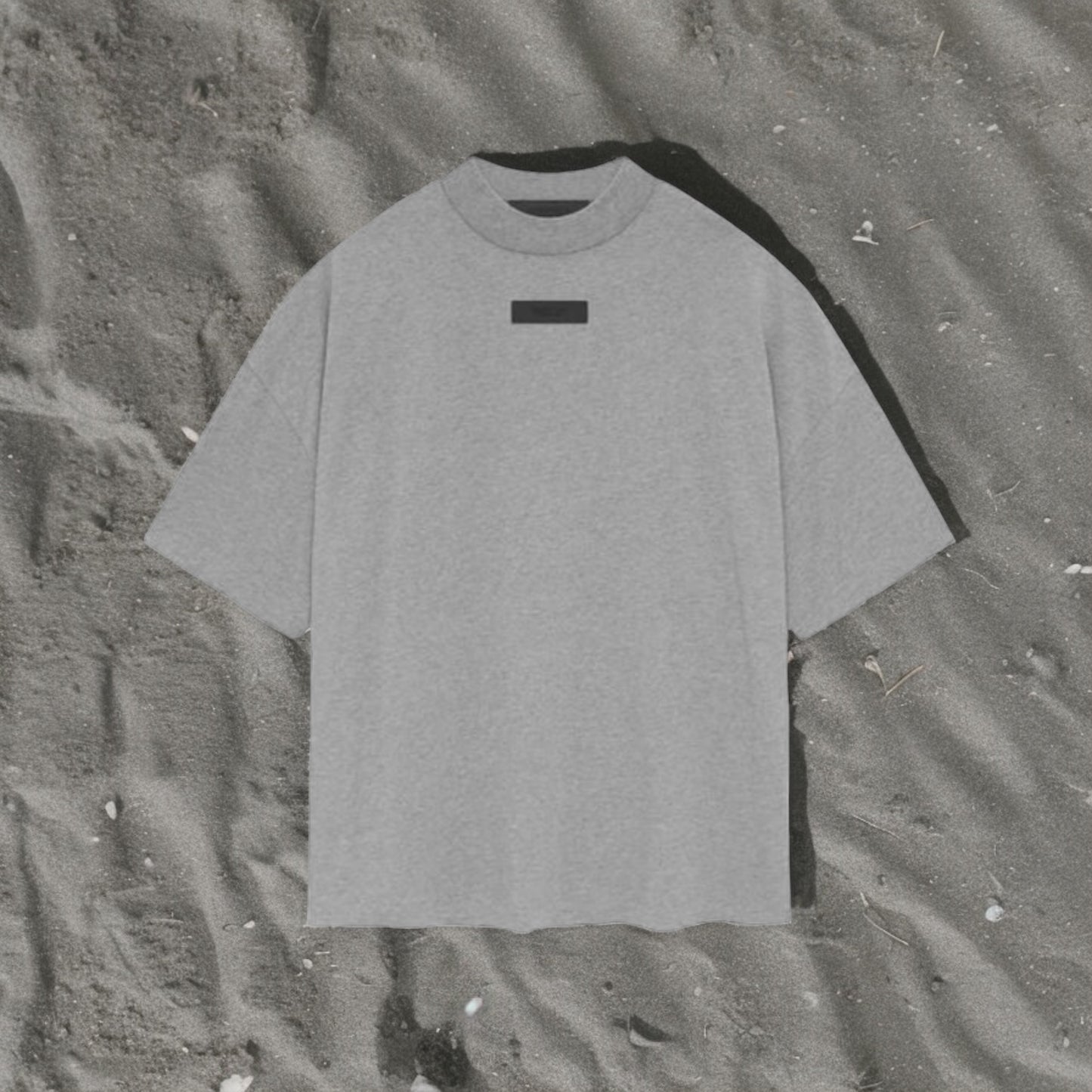 Camiseta Essentials con cuello redondo y corte extragrande