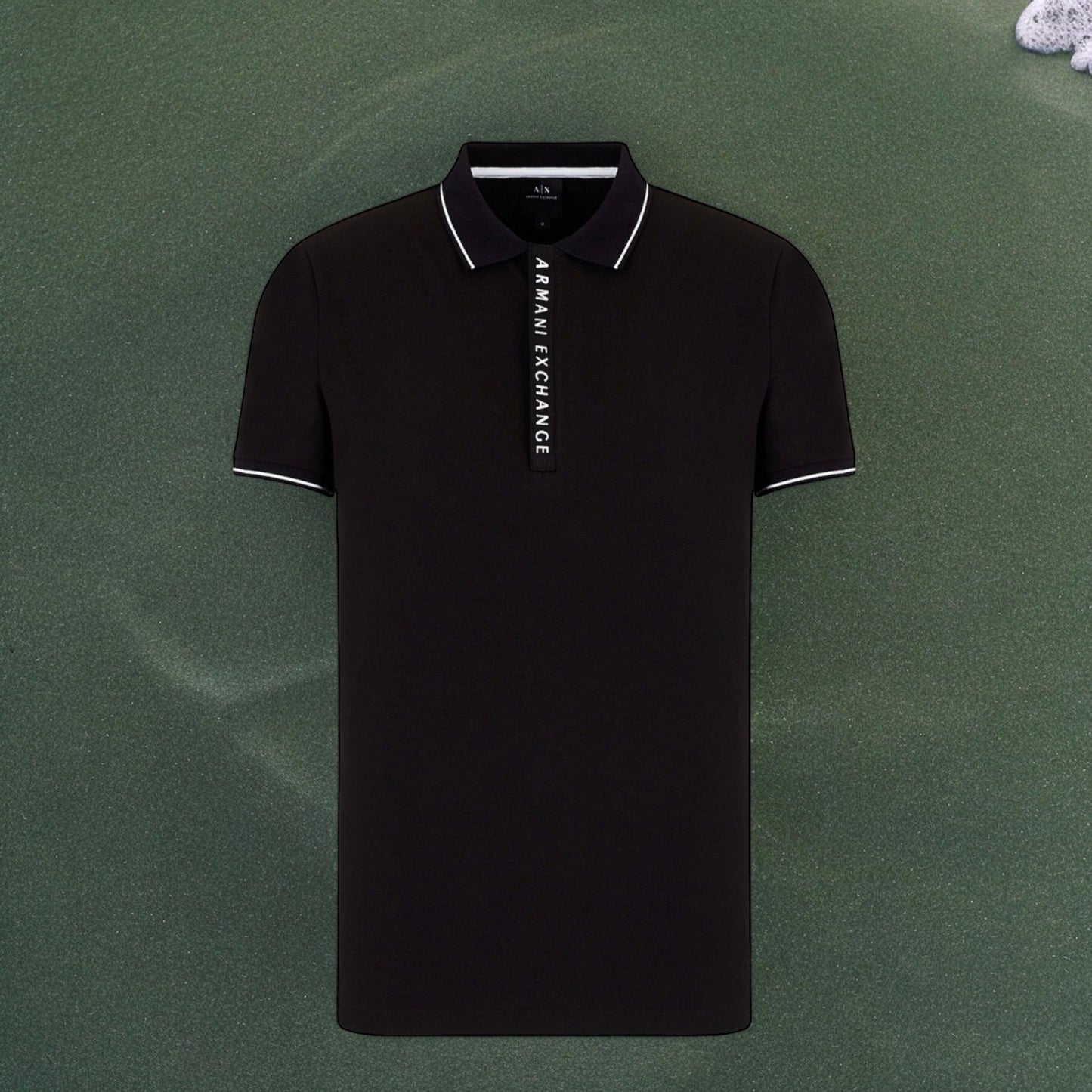 Stretch jersey slim fit polo shirt