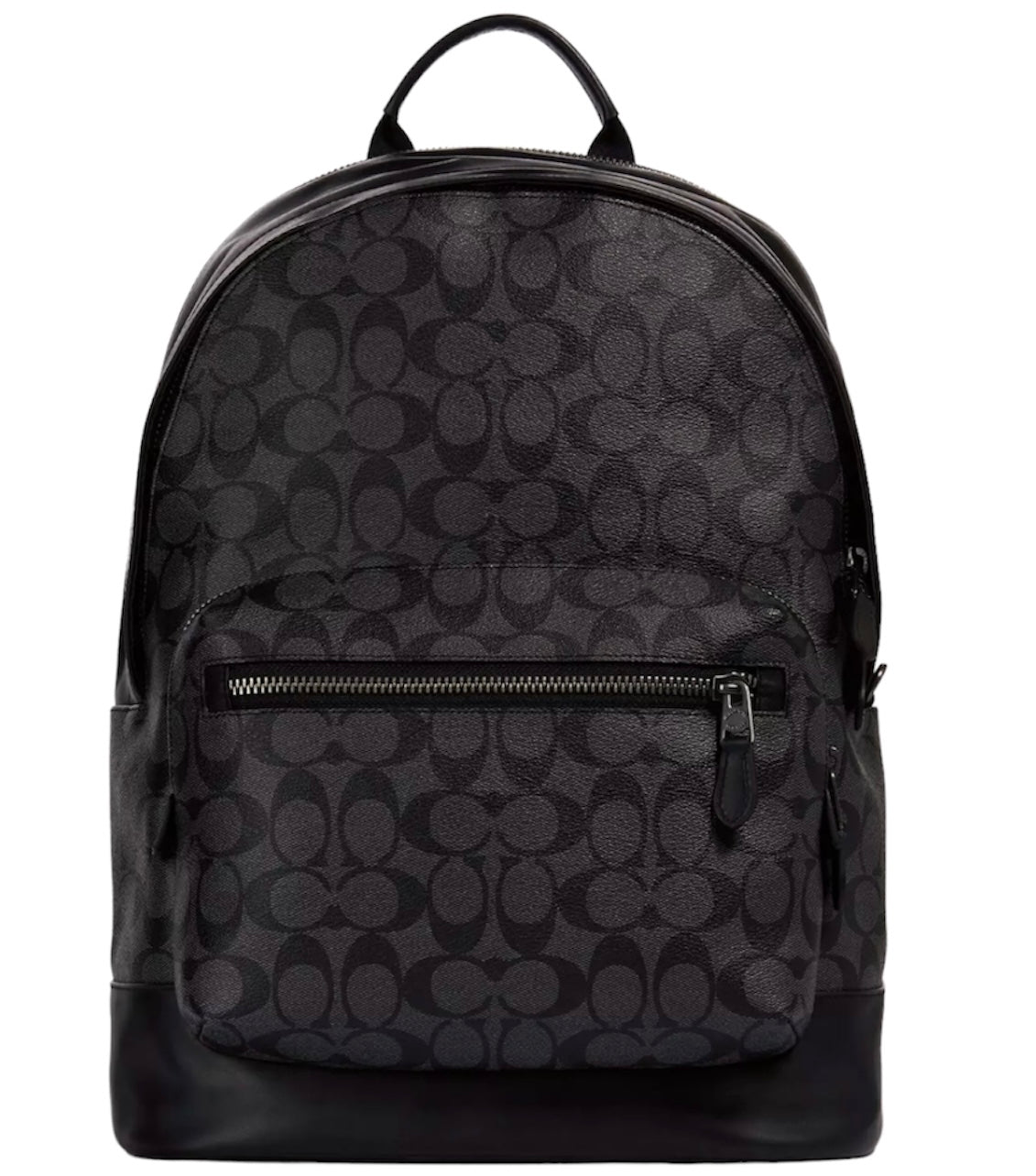 Coach West Backpack In Signature Canvas