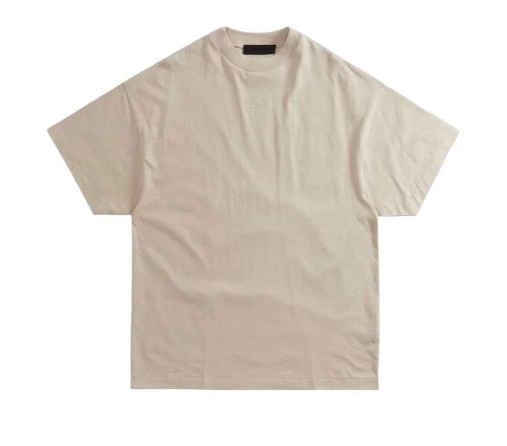 Camiseta Essentials - Silver Cloud Ajuste extragrande
